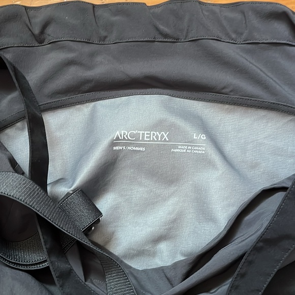 Arc’teryx ALPHA SV BIB men’s gortex shell pants black size large - Picture 9 of 13